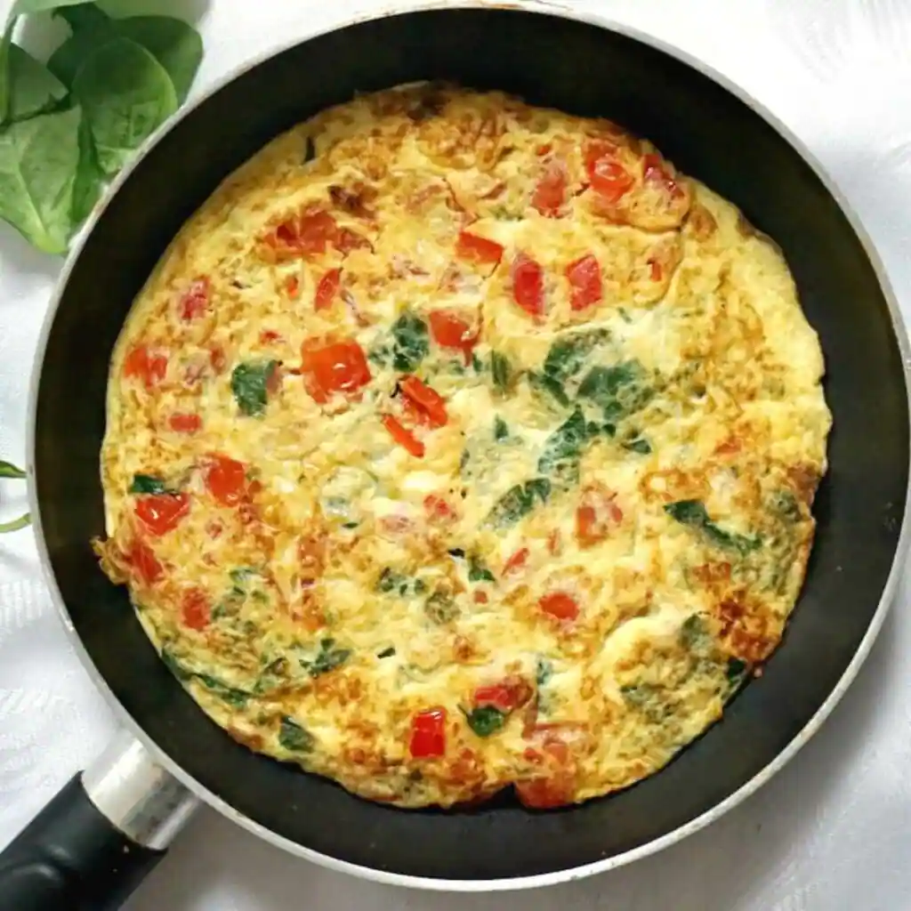 Sebzeli Omlet